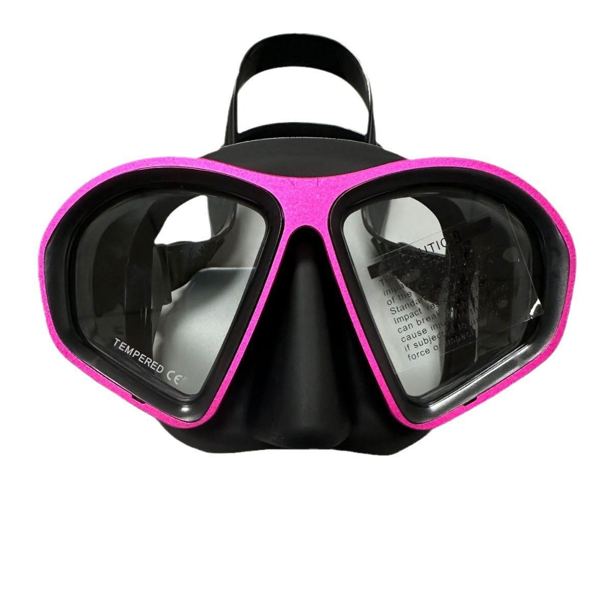 Free diving goggles aluminum alloy frame diving mirror HD anti-fog low volume snorkeling mirror Apollo