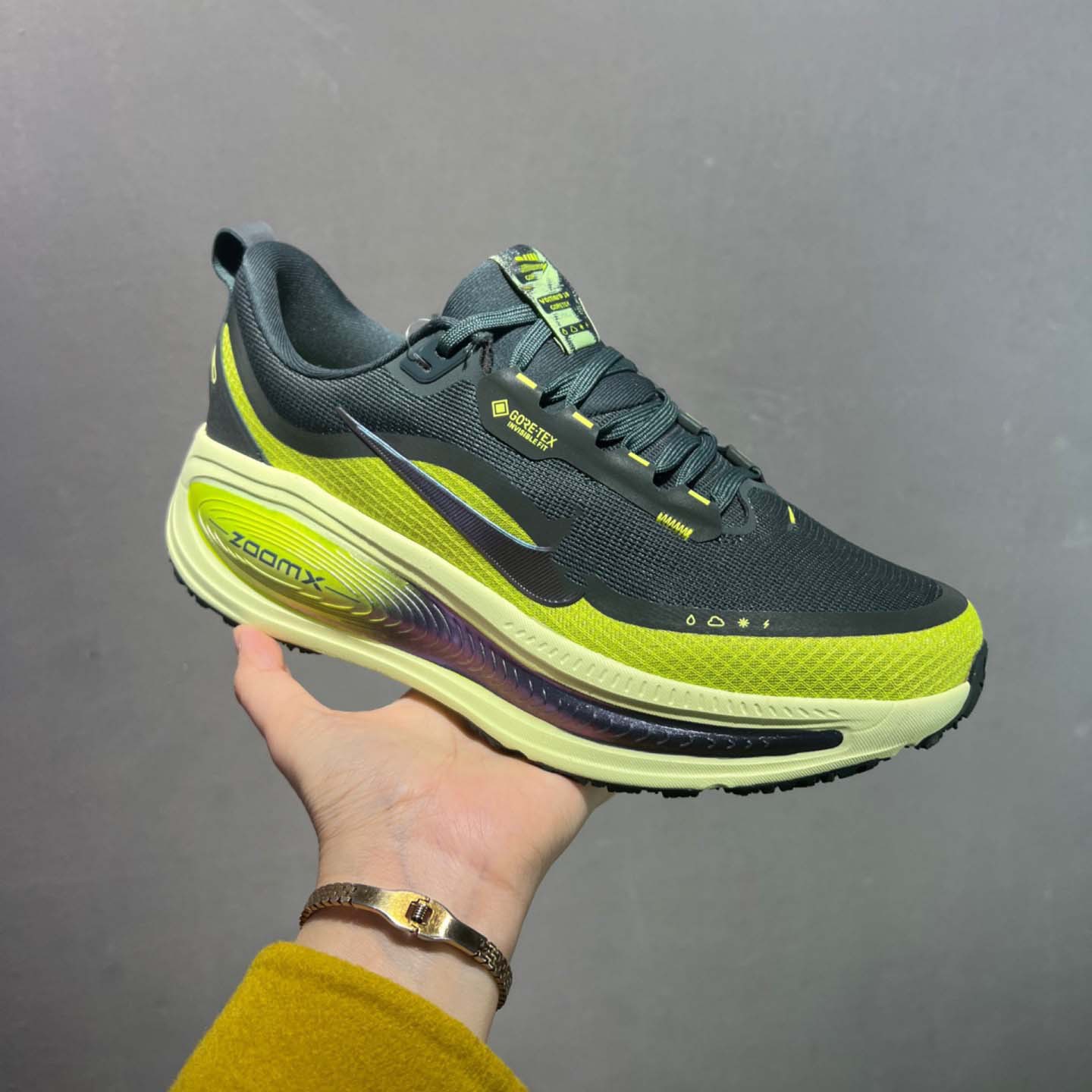 Putian Chunyuan Vomere18 GTX zapatillas de carreras de fondo antideslizantes cómodas para hombres y mujeres zapatillas deportivas casuales amortiguación transpirables