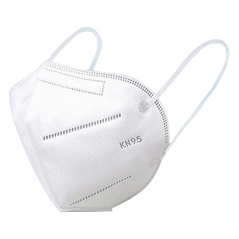 Mascarilla N95 de cinco capas, blanca, envasada individualmente, a prueba de polvo, para protección industrial en minas de carbón, desechable, KN95, al por mayor