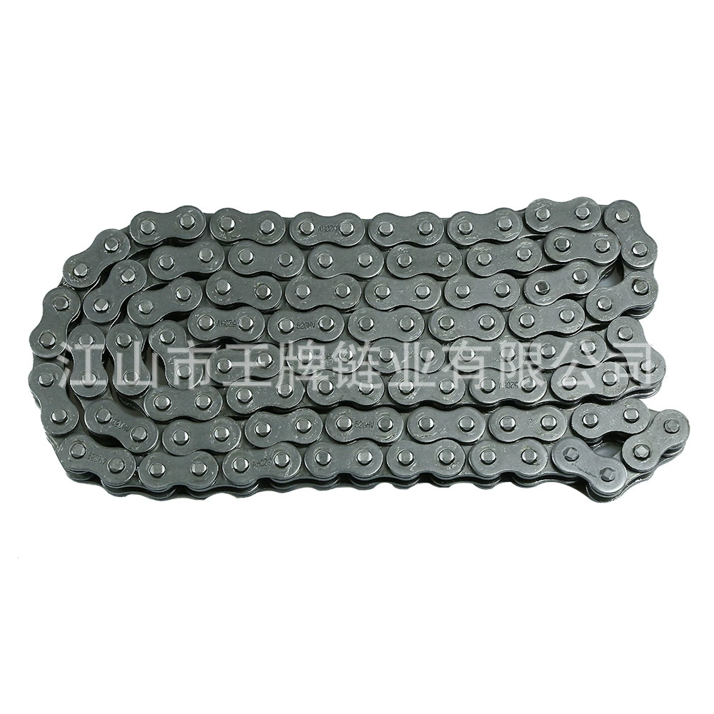 Оригинальная цепь Guangdong 525HO для мотоциклов/высокоскоростных гоночных мотоциклов, износостойкая, бесшумная, с роликами и маслосъемными колпачками.