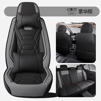 for All Seasons Car Seat Cover — Four Seasons Pad - phantom-gray-deluxe-edition-1