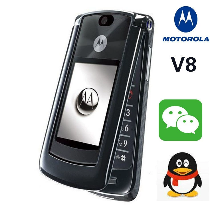 Раскладной мобильный телефон V8 / V9, простой 2G/3G аппарат, память 512M–8G, для пожилых