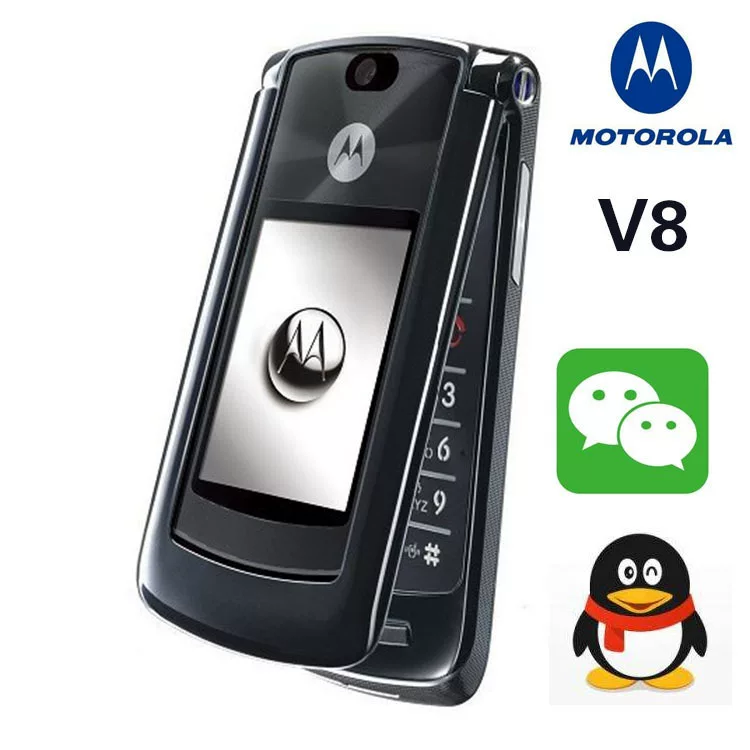 Раскладной мобильный телефон V8 / V9, простой 2G/3G аппарат, память 512M–8G, для пожилых