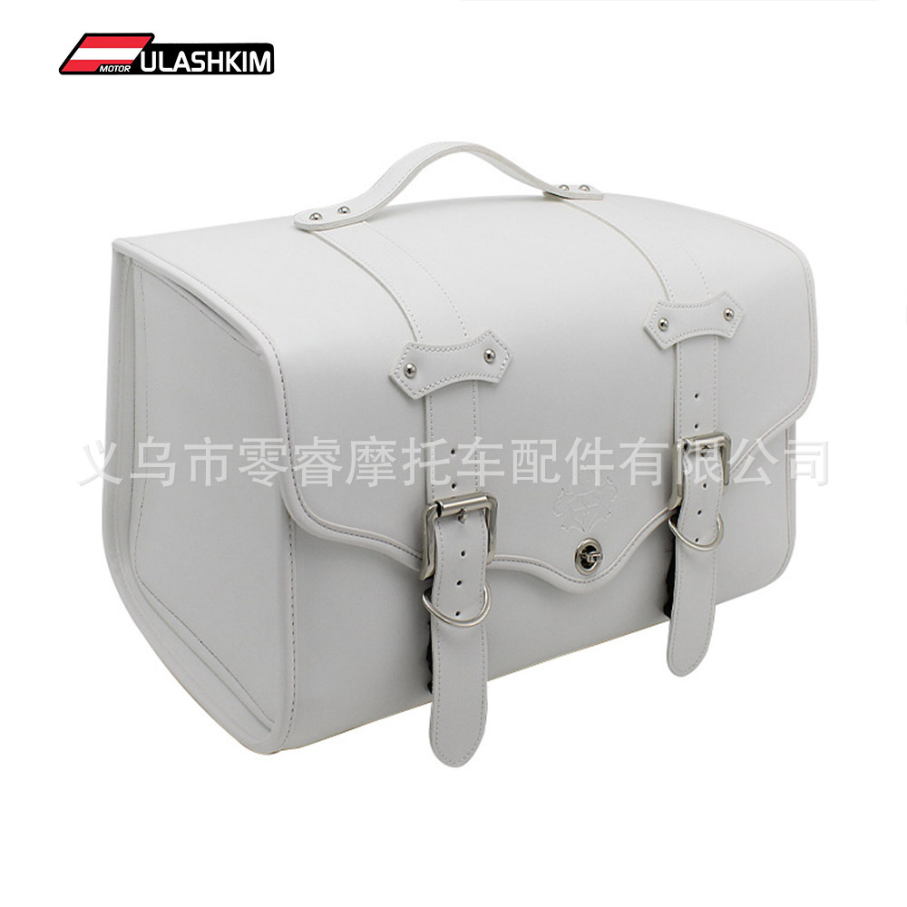 Motorcycle Rear Tail Box Organizer Large Capacity Motorcycle Tail Box Rear Pouch Storage Bag