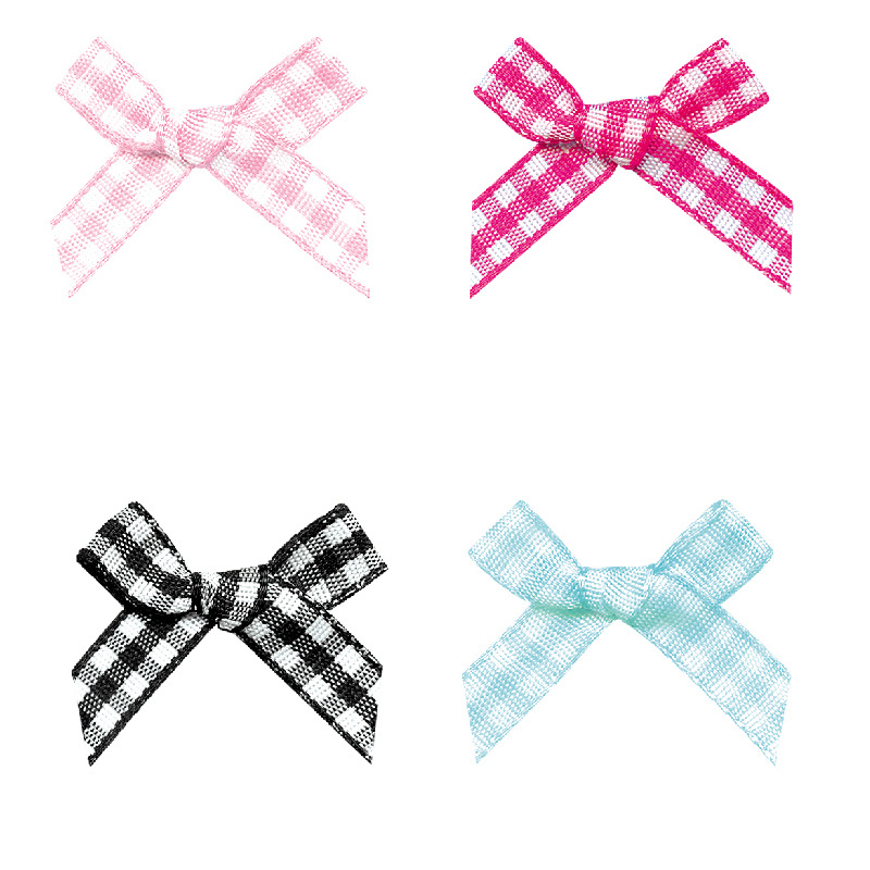 Yao Ming 2 puntos accesorios de ropa interior de lazo a cuadros escoceses accesorios de ropa de lazo pequeño lazo de cinta