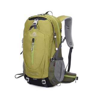 Ai Wang 38L Outdoor Backpack Hiking Multifunctional Anti-splashing Mesh Rack Backpack Leisure Travel Ultra-light Backpack