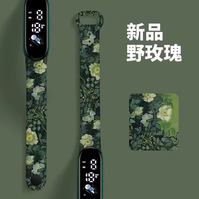 高颜値中学生腕時計女子モデルかわいいファッション韓国版シンプル夜光防水女子児童運動手環|undefined