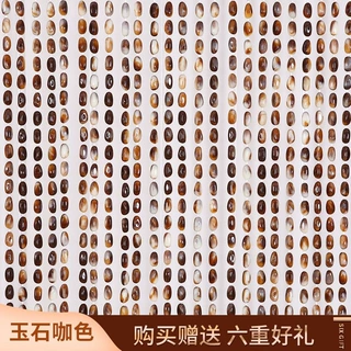 门帘珠帘玉石葫芦夏季家用客厅卧室玄关隔断卫生间水晶防蚊蝇帘