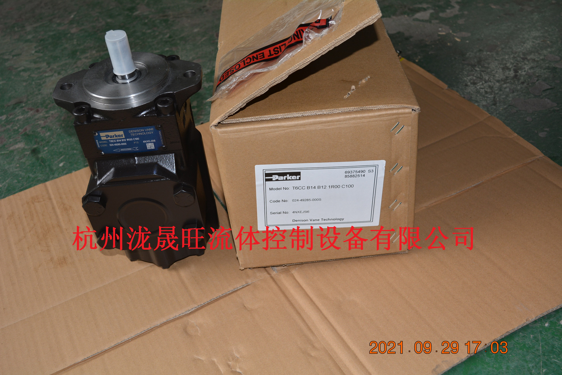 特价供应(派克)Parker高压叶片泵T6CC-B14-B12-1R00-C100