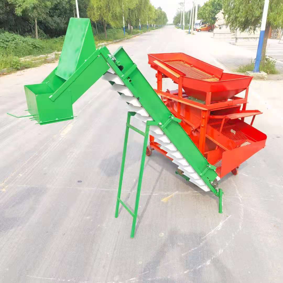 广东花生排杂机花生去石机筛选机筛选石头土疙瘩机器长果去石机