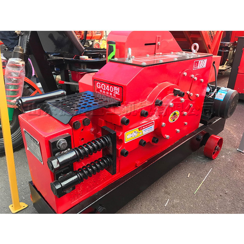 GQ40型钢筋切断机 钢筋混凝土碳素钢下料机 建筑工程螺纹钢切割机