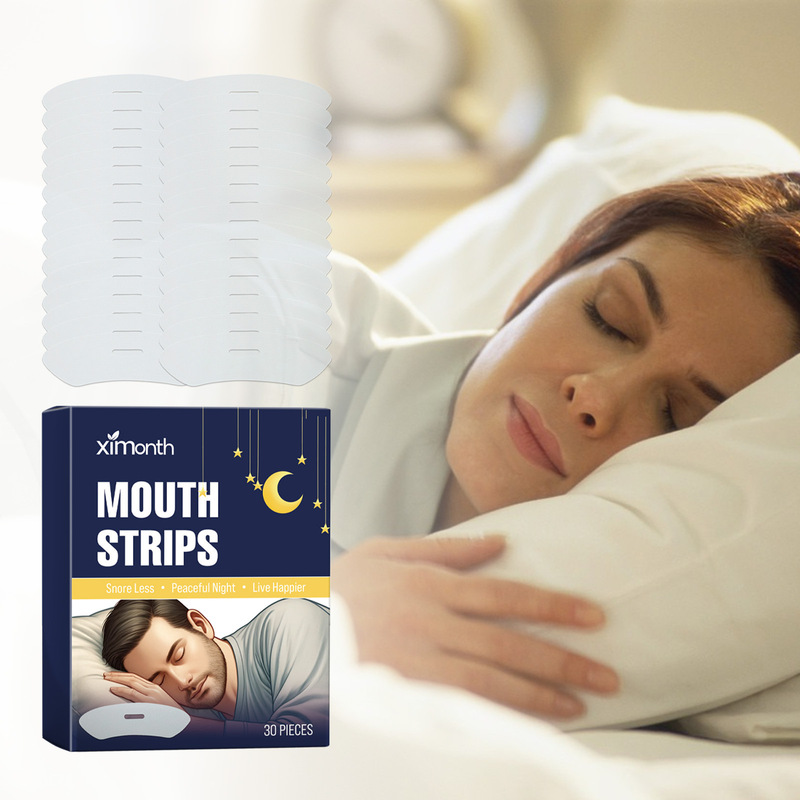 Ximonth Sleep Lip Patch Set Nighttime Mild Anti-Snoring Patch Snoring Prevention Cross-Border Trade Free Shipping Nationwide Care