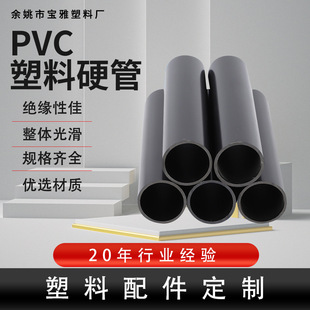 PVC硬管哑光挤出圆管户室外照明太阳能灯插脚配件支撑圆管穿线管-阿里巴巴