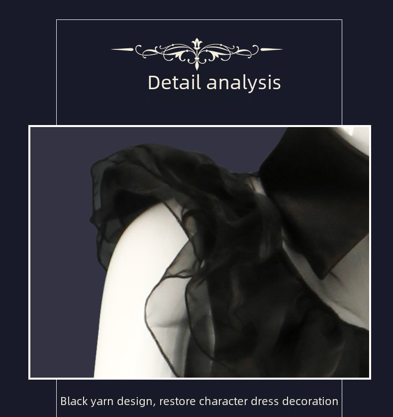 Adams Family Cosplay Dress 5