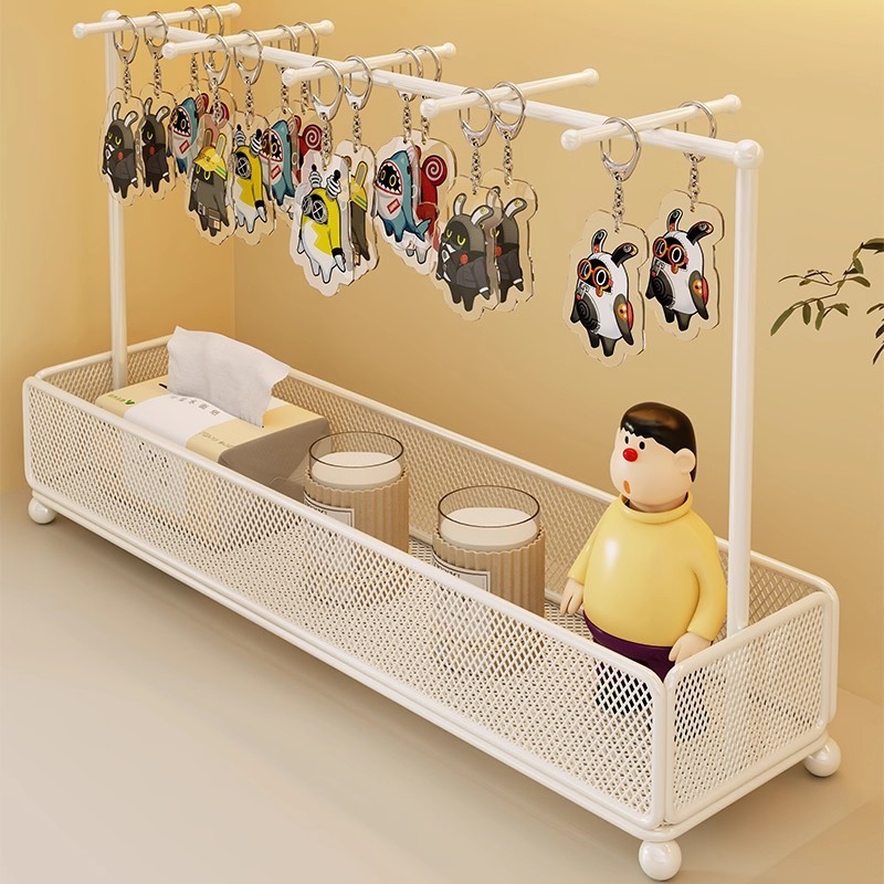 Keychain Display Stand, Guka Stand Display Storage Rack, Small Bracelet Rack, Double-Sided Hook Jewelry Rack Keychain Display Stand, Guka Stand Display Storage Rack, Small Bracelet Rack, Double-Sided Hook Jewelry Rack