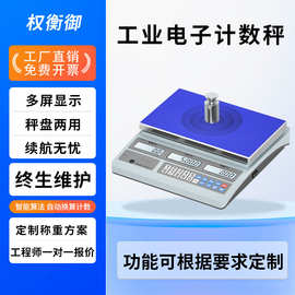 权衡御 电子计数秤高精度克秤精密计件取样0.1-1g 工业电子台称