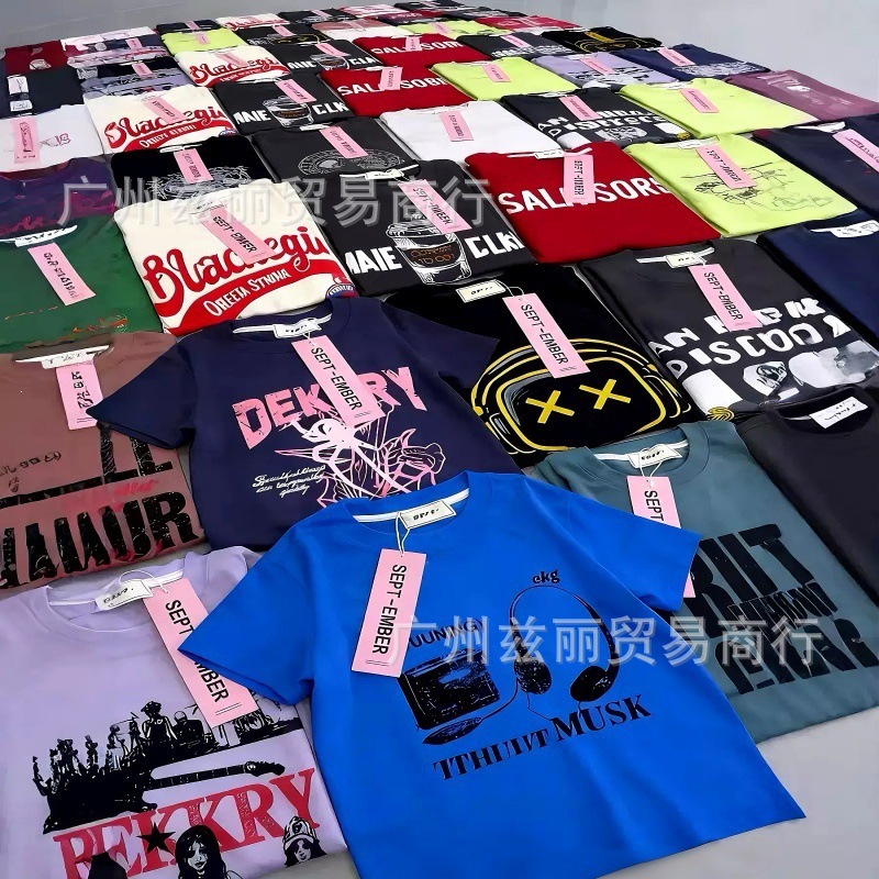 Trend design summer short sleeve T-shirt