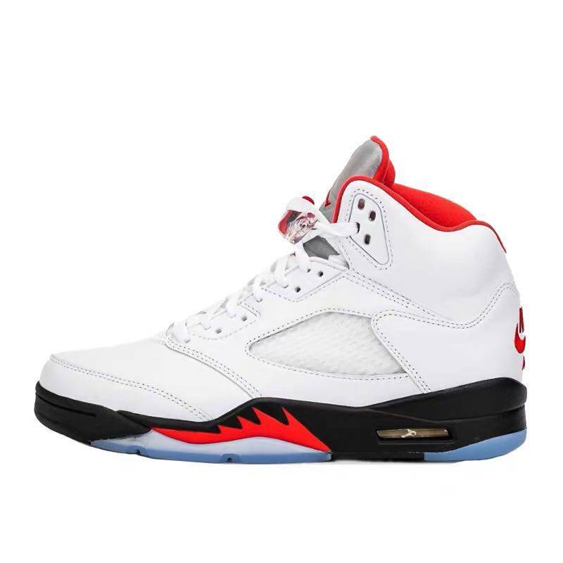 Zapatos Pitian puros AJ5 zapatos de hombre cómodos ociosos amortiguadores antideslizantes zapatos de mujer pareja zapatos de baloncesto retro fábrica directa image 12