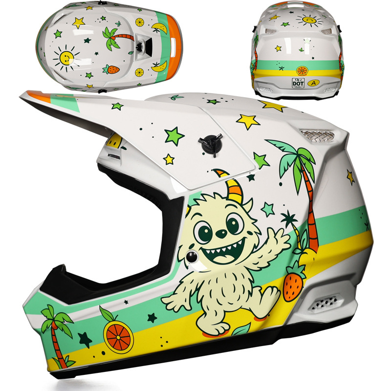 Orz vía verde X6 casco todoterreno espejo de viento descenso rápido carretera forestal bicicleta de montaña casco completo casco de seguridad desmontable juvenil