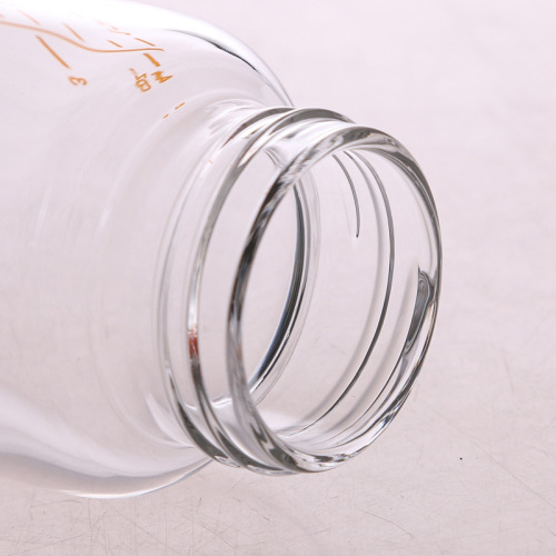 贝恩宝新生婴幼儿标准口径防胀气宝宝耐高温晶钻玻璃奶瓶母婴用品