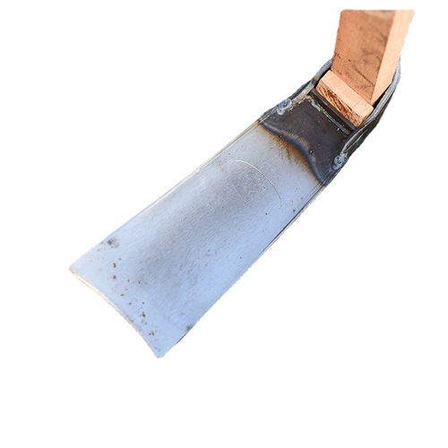 Thickened old-fashioned agricultural long-handled hoe to open up wasteland and grow vegetables, outdoor manganese steel hoe to weed and dig bamboo shoots, agricultural hoe