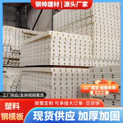厂家现浇塑料模板塑钢模板建筑模板防撞墙混凝土护坡涵洞平面模板
