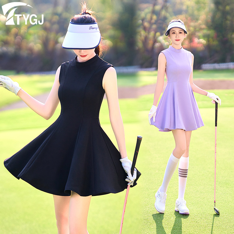 Golf Clothing Dress Korean Style Fashion Slim Sports Skirt Golf Women's Skirt Quick-Drying Culottes with Shorts