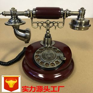 Old-fashioned telephone turntable European-style antique telephone landline telephone retro creative fixed landline