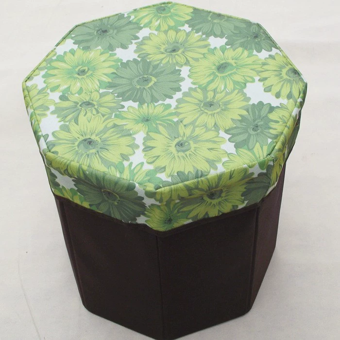 Печатный оксфордский восьмиугольный табурет складная коробка для хранения шкаф коробка для хранения коробки для хранения оптом