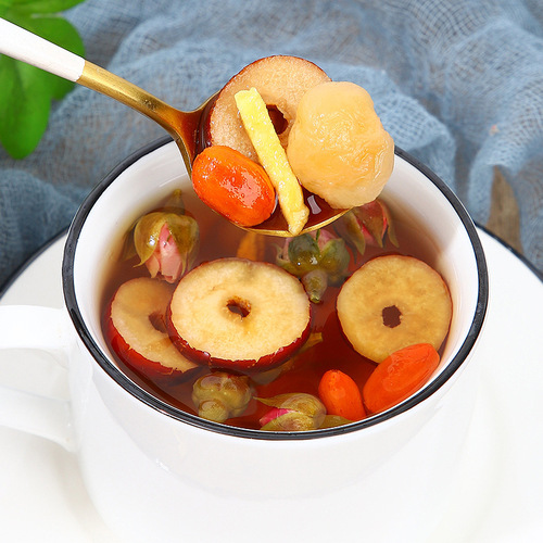 Artwork praise brown sugar brown sugar ginger jujube tea rose combination aunt brewed goddess health tea brown sugar ginger tea wholesale