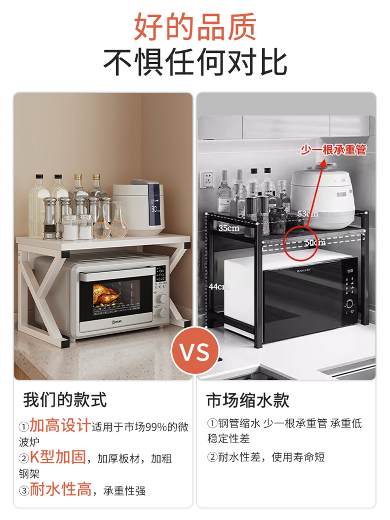 复制_厨房微波炉置物架多功能家用台面储物架双层.jpg