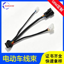 工业机器人分支连接线束SM2.5公母对接端子线耐弯折线束定制