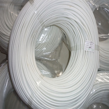 直径1-30MM白色玻璃纤维套管 高温绝缘自熄管 玻纤管 硅树脂套管