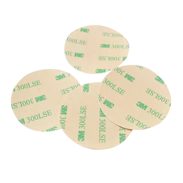 Powerful transparent heat-resistant acrylic double-sided tape