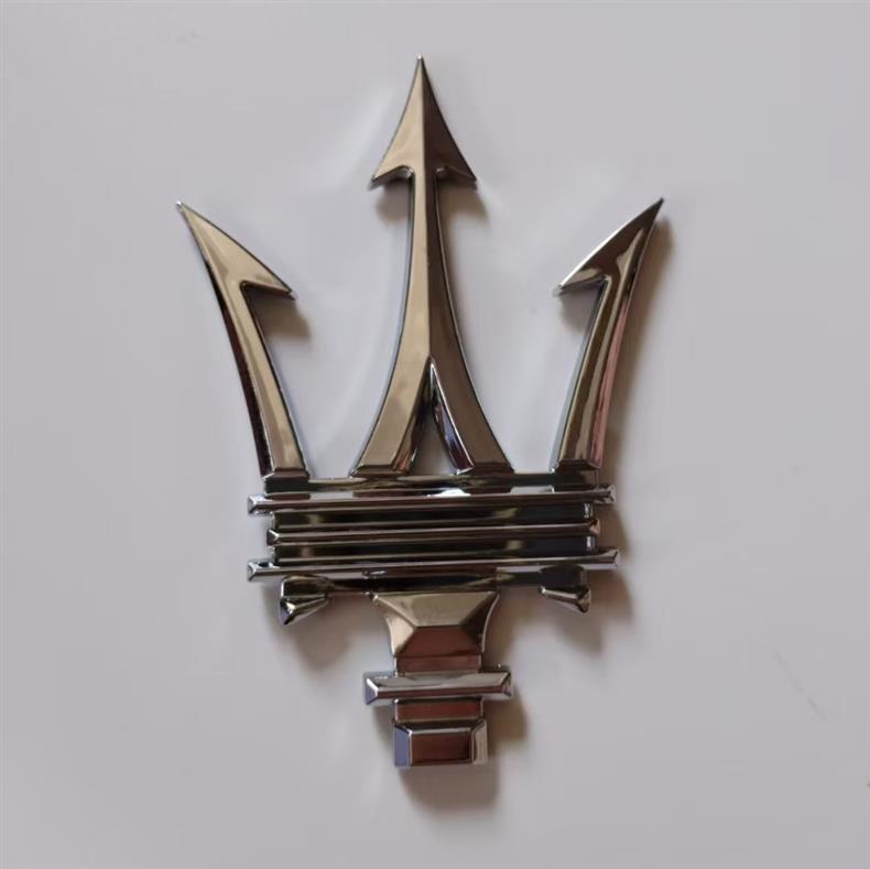 New Maserati emblem, Ghibli side emblem, Levante, President, Ghibli hood and tail emblem, modification