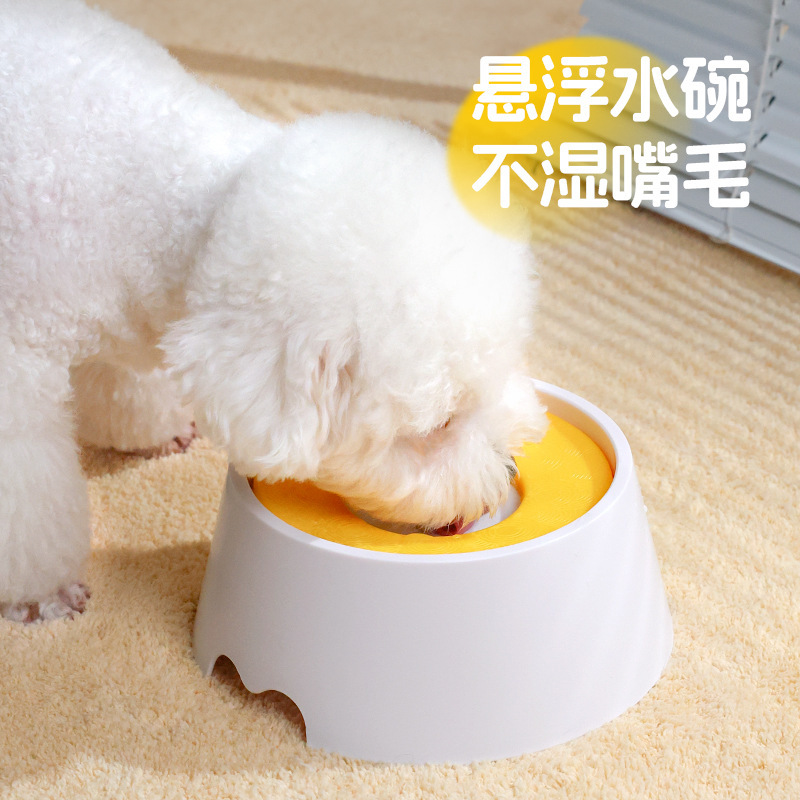 犬の碗は口の水の碗をぬらさないで、ペットの水飲み器の浮力は水のたらいの水を飲んで頚椎のペットの碗の卸売りを保護します。|undefined