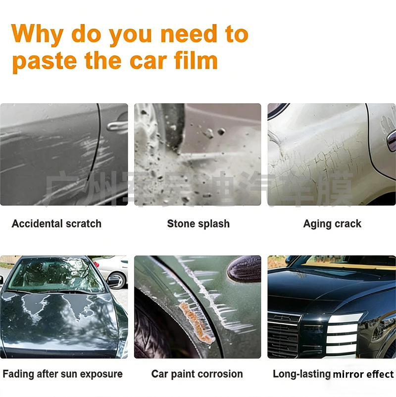 Tpu Ppf Pre-Cut Car Paint Protection Film Suitable for the 2026 Hyundai Palisade, Exclusively for Cross-Border Supply