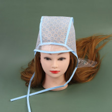 亚马逊同款沙瓤挑染帽一次性染发焗油帽理发店工具染发帽现货批发