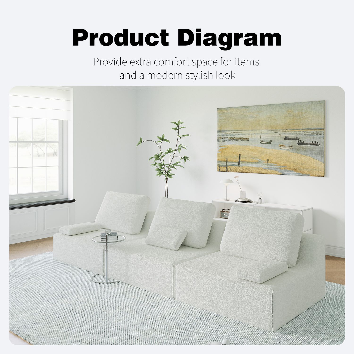 Sofá de compresión transfronteriza esponja completa sala de estar combinación de sofá esponja Amazon fabricantes de sofá cama esponja pura