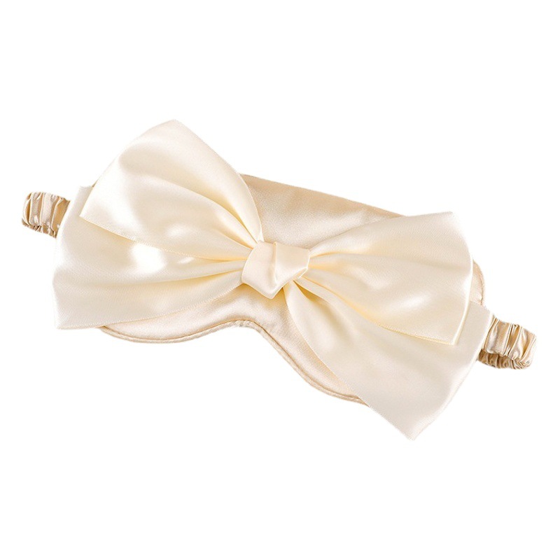 Popular en línea celebridad princesa arco ojo máscara regalo dormir sombreado máscara de ojo aliviar la fatiga ocular sueño máscara de ojo