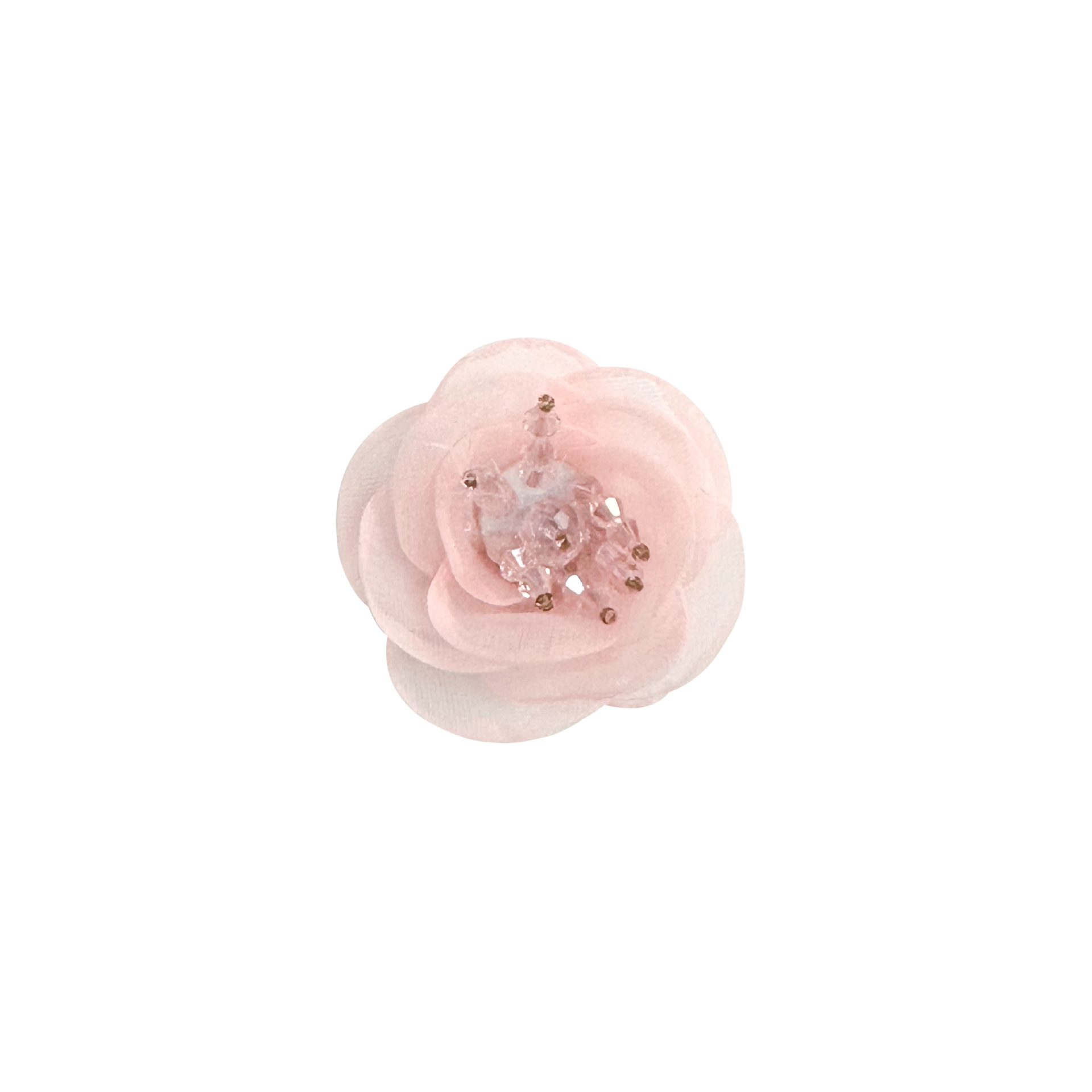 Adornos florales tridimensionales con incrustaciones de diamantes de imitación, decoraciones de moda versátiles multicolor, accesorios para el cabello hechos a mano, accesorios de vestir. image 11
