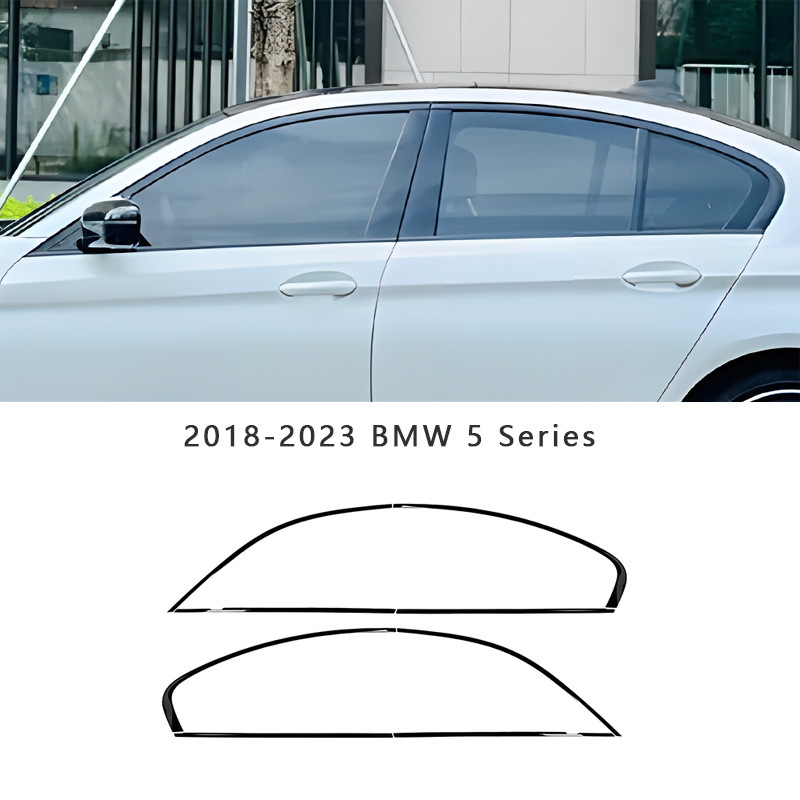 2018-2023 Bmw 5 Series G30 Window Trim Bmw 5 Series Black Window Trim