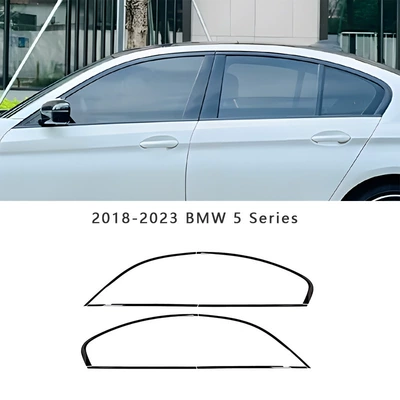2018-2023 Bmw 5 Series Şüşə kənarı xromları/moldingləri