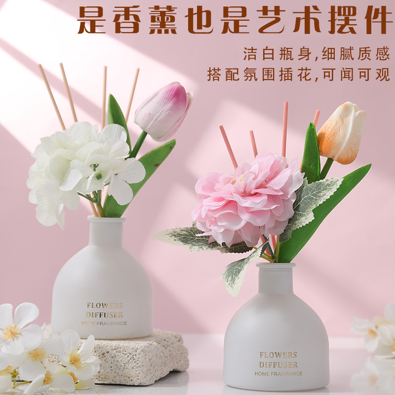 Adornos de aromaterapia de cerámica sin fuego, ambientador de aire doméstico de larga duración para interiores de nicho, aromaterapia sin fuego para dormitorios al por mayor