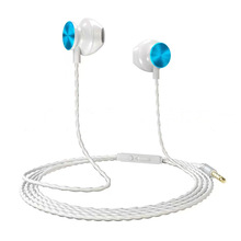 爆款有线入耳式耳机HD20线控带麦K歌 重低音线控带麦游戏耳机批发