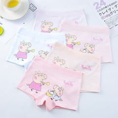 Baby underwear girls boxer pure cotton baby girls small children girls boxer shorts without clip pp medium and large children