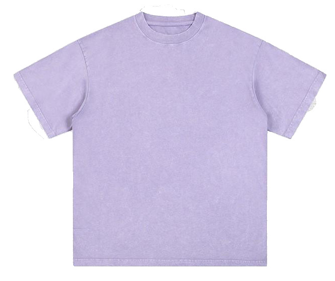 Transfronterizo europeo y americano pesado copo de nieve frito algodón retro lavado y viejo OVERSIZE camiseta de manga corta personalizada de marca de moda de bricolaje
