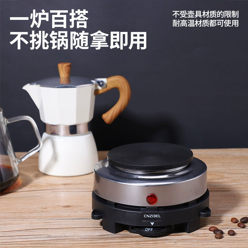 Круглая нержавеющая сталь 500 Вт электрическая печь многофункциональная лабораторная мини чайная печь небольшая электрическая тепловая мокко печь оптом