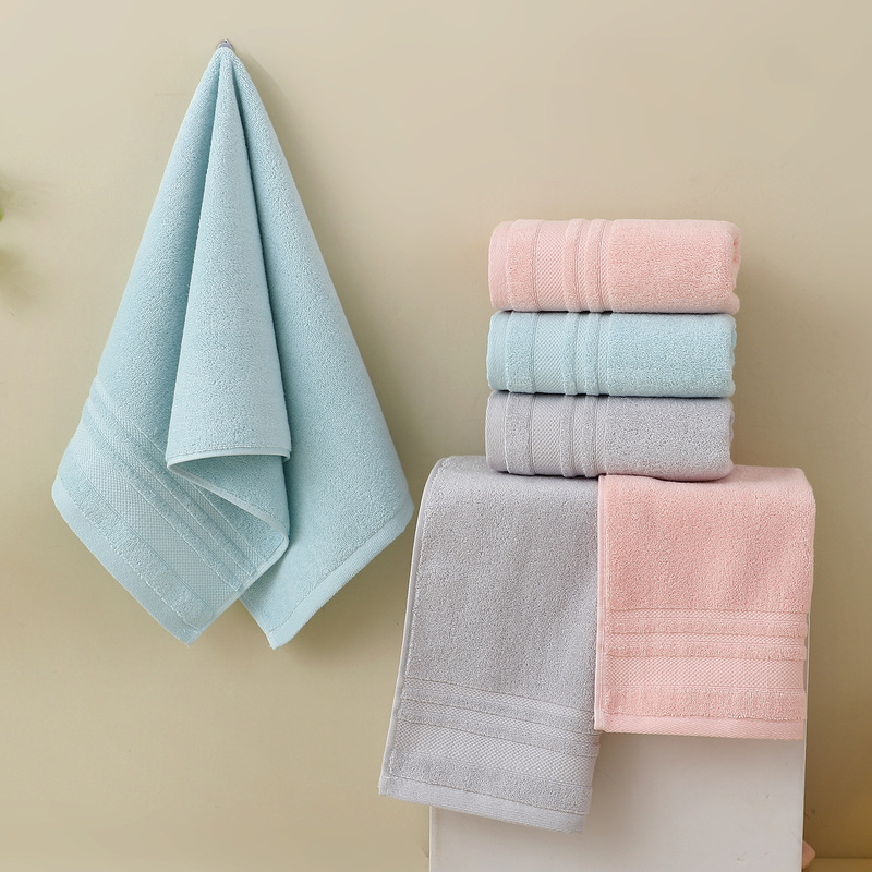 Pure Cotton Towels, 100% Cotton, Household Face Towels for Men and Women, Absorbent, Company Group Purchase, Employee Welfare Towels, Wholesale
