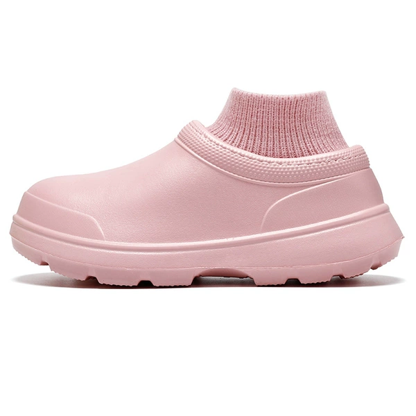 2032-1 Pink cotton shoes